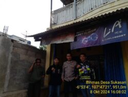 SILAHTURAHMI KAMTIBMAS GUNA MEWUJUDKAN SITUASI KONDUSIP, DIWILAYAH HUKUM POLRES SUMEDANG POLSEK SUKASARI KHUSUSNYA DIWILAYAH DESA SUKASARI