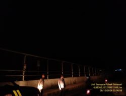 Anggota Unit Samapta Polsek Sukasari Laksanakan Patroli KRYD Blue Light / Malam hari di Wilayah Kecamatan Sukasari Kabupaten Sumedang