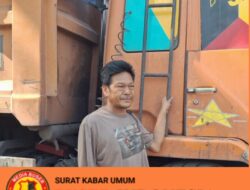 Risih Angkutan Batu Bara Warga Tanjung Enim Parkirkan Transfortir