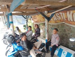 Kanit Binmas / Bhabinkamtibmas Sambangi Warga Desa Cipanas