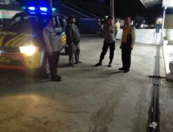 Patroli malam,Polsek Tanjungkerta Polres Sumedang Polda jabar terus berusaha wujudkan situasi yang aman dan kondusif