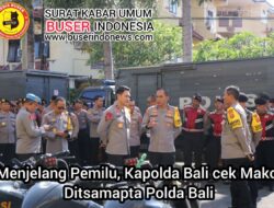 Menjelang Pemilu, Kapolda Bali cek Mako Ditsamapta Polda Bali