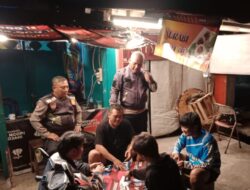 Patroli malam,Polsek Tanjungkerta Polres Sumedang Polda jabar terus berusaha wujudkan situasi yang aman dan kondusif