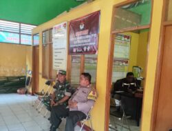 Sinergitas TNI – Polri, Dalam Kegiatan Sambang ke warga Desa Tanjungmekar Kec. Tanjungkerta