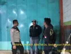 Anggota Polsek Sukasari Rutin Laksanakan Patroli KRYD Blue Light / Malam hari di Wilayah Kecamatan Sukasari Kabupaten Sumedang