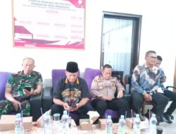 Kapolsek Sumedang Utara Hadiri Rapat Sosialisasi Perencanaan dan Pelaksanaan Pembangunan Rumah Bersubsidi Di Desa Mekarjaya