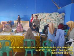 Polsek sukasari melaksanakan sambang untuk menjalin silaturahmi