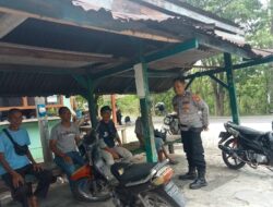 Sambang Bhabinkamtibmas Desa Cipeles, Dengan Warga Binaan guna Jalin Silaturahmi.