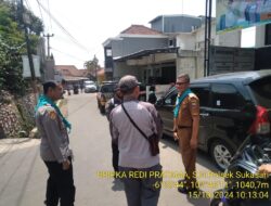 KAPOLSEK SUKASARI BESERTA ANGGOTA UNIT SAMAPTA MEMBERIKAN HIMBAUAN KAMTIBMAS SEBAGAI LANGKAH PREVENTIF DEMI TERCIPTANYA SITUASI KAMTIBMAS YANG KONDUSIF