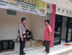 Bhabinkamtibmas Sambangi Warga Desa Sukamantri