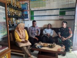 Polsek sukasari melaksanakan sambang untuk menjalin silaturahmi