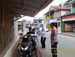 SILAHTURAHMI KAMTIBMAS GUNA MEWUJUDKAN SITUASI KONDUSIP, DIWILAYAH HUKUM POLRES SUMEDANG POLSEK SUKASARI KHUSUSNYA DIWILAYAH DESA SUKASARI