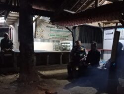 Patroli malam,Polsek Tanjungkerta Polres Sumedang Polda jabar terus berusaha wujudkan situasi yang aman dan kondusif