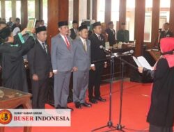 Empat Pimpinan DPRD Blora Resmi Dilantik, Mustopa Jabat Ketua DPRD Masa 2024-2029