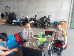 Aipda Deny Gunawan S.IP Laksanakan Monitoring Gudang Logistik KPU Kabupaten Sumedang Pada Operasi Mantap Praja Lodaya 2024