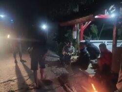 Patroli malam,Polsek Tanjungkerta Polres Sumedang Polda jabar terus berusaha wujudkan situasi yang aman dan kondusif