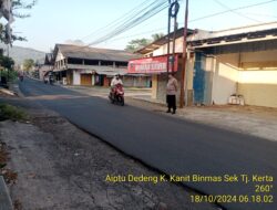 Pengaturan Lalu Lintas Pagi Hari, Bentuk Pelayanan Personel Polsek Tanjungkerta Polres Sumedang, Kepada Masyarakat