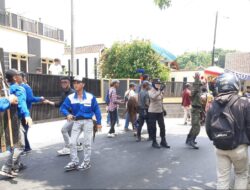 Brigadir Riri Tri Pratama Laksanakan Pengamanan Swakarsa di Desa Jatimulya