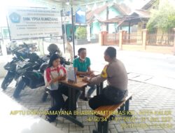 Aiptu Dody Ramayana S.Sos., M.M Laksanakan Door To Door System Dalam Rangka Pelaksanaan Beyond Trust Presisi Diwilayah Binaan Kelurahan Kota Kaler