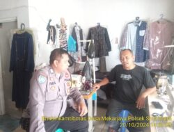 Bripka Fariz Fahsya S.Sos Laksanakan Sambang Silaturahmi Dalam Rangka Pelaksanaan Quick Wins Presisi Polri