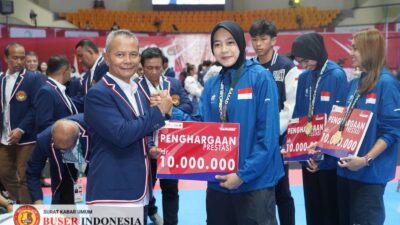 Indonesia Raih Juara Umum Kejuaraan Taekwondo Piala KASAD 2024