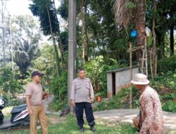 Kanit Binmas / Bhabinkamtibmas Sambangi Warga Desa Cipanas