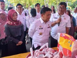 Hari Pangan Sedunia Pemkab Majalengka adakan Gerakan Pangan Murah (GPM).