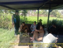 Polsek sukasari melaksanakan sambang untuk menjalin silaturahmi