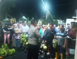 UcapanTerima kasih Warga Dusun Situsari Desa Tolengas Kepada Kapolsek Tomo dan Jajaran.