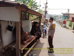 Bhabinkamtibmas Desa Sukarapih Melaksanakan Giat Sambang Dan Silaturahmi Kepada Warga masyarakat
