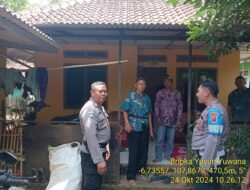 Aiptu Aceng,SH bersama Bripka Yuyun Yuwana melaksanakan sambang/silatrahmi Kamtibmas dan dumas keliling dalam rangka BEYOND TRUST PRESISI