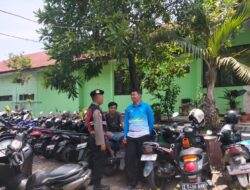 Aipda Tono G. Personel Samapta Polsek Tomo Tingkatkan Keamanan dan Kenyamanan dengan Patroli Jalan Kaki.
