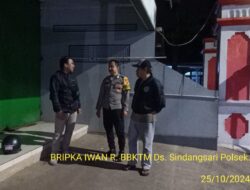 Anggota Polsek Sukasari Rutin Laksanakan Patroli KRYD Blue Light / Malam hari di Wilayah Kecamatan Sukasari Kabupaten Sumedang