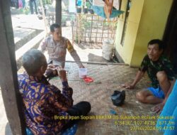 Bhabinkamtibmas Desa Sukarapih Melaksanakan Giat Sambang Dan Silaturahmi Kepada Warga masyarakat
