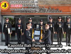 Kapolda Bali Pimpin Upacara Peringatan Hari Sumpah Pemuda Ke-96