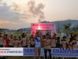 Putra Mustika Raih Hattrick Juara di Piala Soeratin U-13 Blora 2024, Blora Optimistis Cetak Bintang Sepak Bola Masa Depan