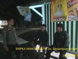 Anggota Polsek Sukasari Rutin Laksanakan Patroli KRYD Blue Light / Malam hari di Wilayah Kecamatan Sukasari Kabupaten Sumedang