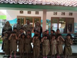Bhabinkamtibmas Polsek Tanjungkerta Laksanakan Penyuluhan untuk Siswa-Siswi PAUD BAKTI PERTIWI