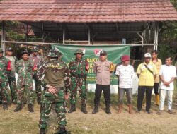 Polsek Serang Baru Polres Metro Bekasi Mengadakan Kegiatan Kerja bakti