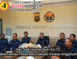 Hari Jadi Humas Polri Ke-73, Kabid Humas Polda Bali Evaluasi Kinerja Anggotanya