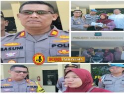 polsek Cabang Bungin Polres Metro Bekasi Berhasil Kembalikan Sebuah Sepeda Motor Ke pemiliknya, Hasil dari Operasi OJK