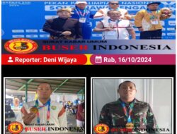 Kopda Gunawan Anggota Kodim 0404/Muara Enim Raih Juara 1 PEKAN PARALIMPIADE NASIONAL 2024 PEPARNAS XVII SOLO JAWA TENGAH