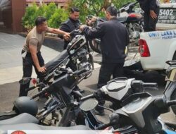 Polres Blora Amankan Puluhan Motor Protolan dan Berknalpot Brong