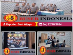 Kalapas Muara Enim Mukhlisin Fardi dan Jajaran Sambut Jajaran menteri Baru