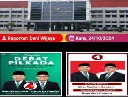 Debat Perdana Pilkada Muara Enim Paslon Nomor Urut 4 RAPI Siap Ikuti Debat Secara Profesional