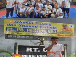 Pembukaan PB Pesona O07 Resmi dibuka ketua RT 007/024 Kelurahan Harapan Jaya Kecamatan Bekasi Utara