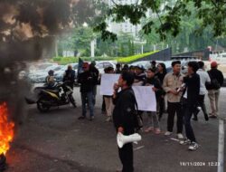 Aktivis Anti Korupsi Anak Bangsa Di Pengadilan Tipikor : ‘Kejar TPPU Pasar Sindangkasih dan Terminal Cigasong