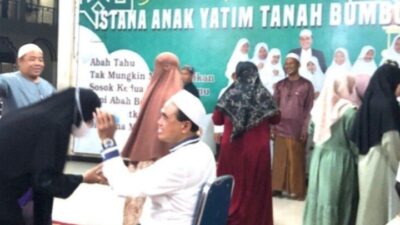 Bupati Tanbu Zairullah Gelar Pertemuan Rutin bersama Anak Yatim