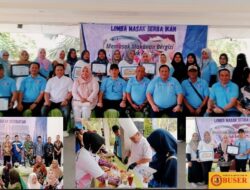 PT.TBR bersama Pemerintahan Angsana Sukses adakan Seminar Kesehatan Cegah Stunting dan Lomba masak serba ikan.