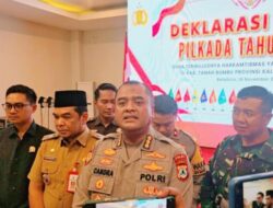 Polda Kalsel Safari Deklarasi Pilkada Damai 2024 di Tanah Bumbu.